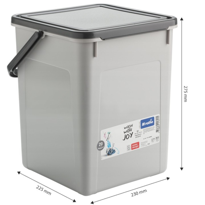 ROTHO Basic - contenitore per detersivo - 9l