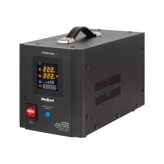 Rebel POWER-1000 alimentatore di emergenza – inverter ad onda sinusoidale pura con funzione di carica 12V 230V 1000VA/700W