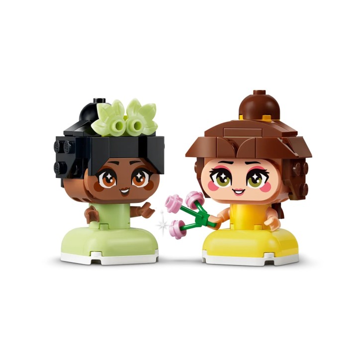 LEGO DISNEY 43291 Mini Belle e Tiana con Castello