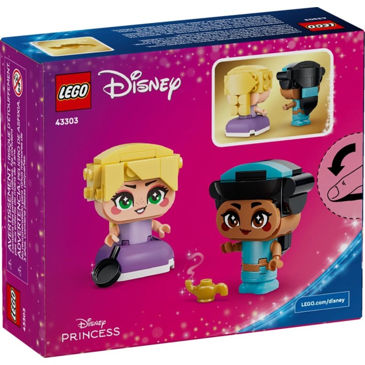 LEGO DISNEY 43303 Mini Jasmine e Rapunzel