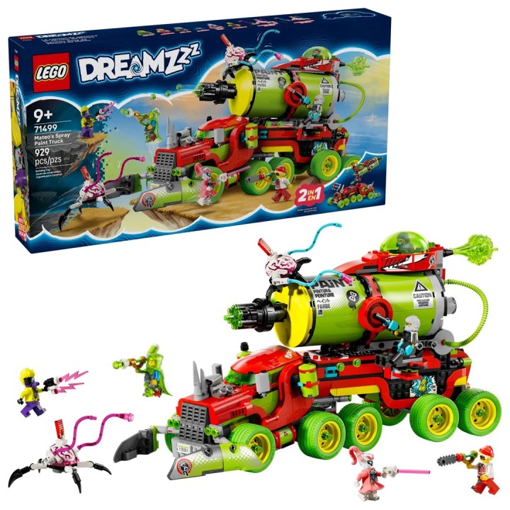LEGO DREAMZZZ 71499 Camion Spray di Mateo