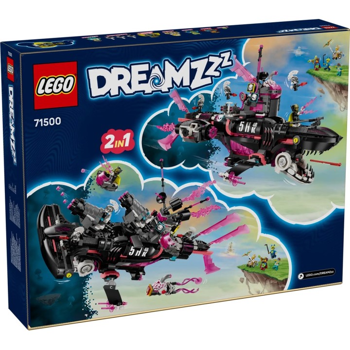 LEGO DREAMZZZ 71500 Sottomarino Squalo Incubo