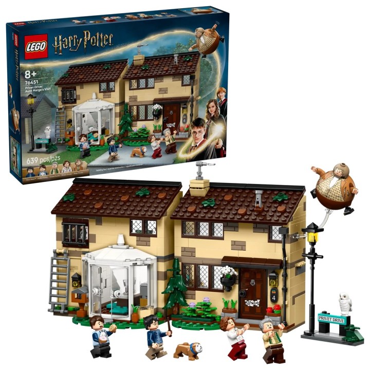 LEGO HARRY POTTER 76451 Privet Drive: La visita di Zia Marge