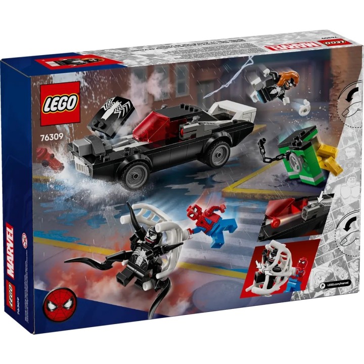 LEGO MARVEL 76309 Spider-Man contro Venom Muscle Car