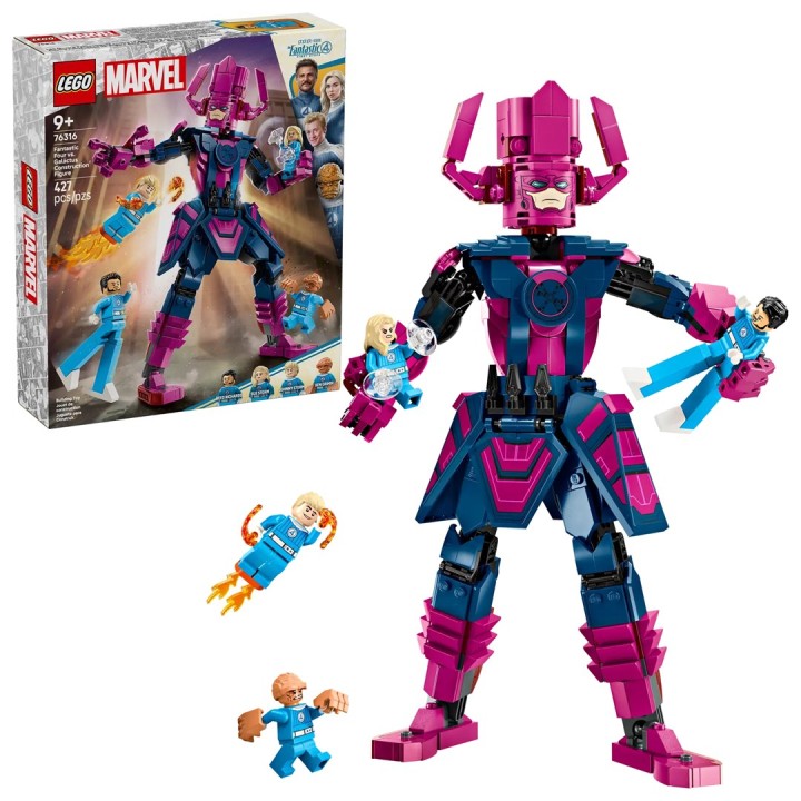 LEGO MARVEL 76316 Fantastici Quattro contro Galactus Construction Figure