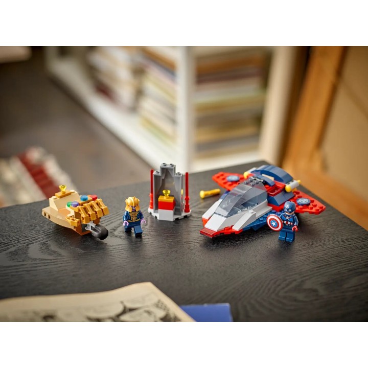 LEGO MARVEL 76319 Capitan America contro Thanos