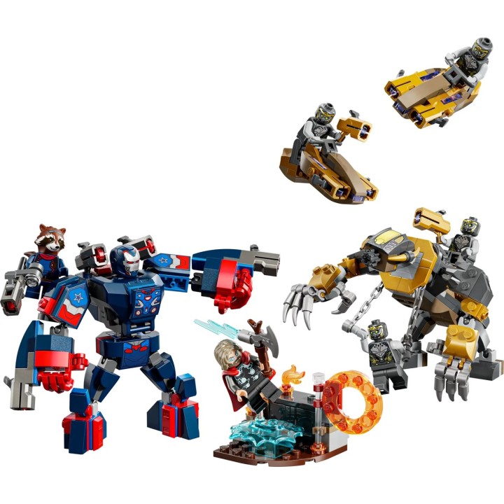 LEGO MARVEL 76322 Avengers: Endgame - Thor contro Chitauri