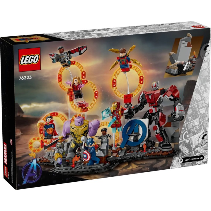 LEGO MARVEL 76323 Avengers: Endgame - Battaglia Finale