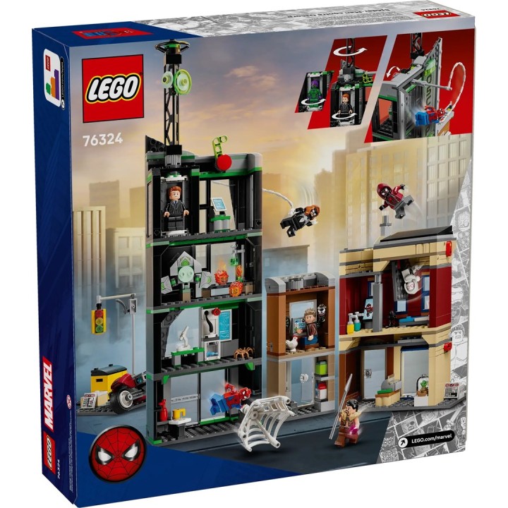 LEGO MARVEL 76324 Spider-Man contro Oscorp