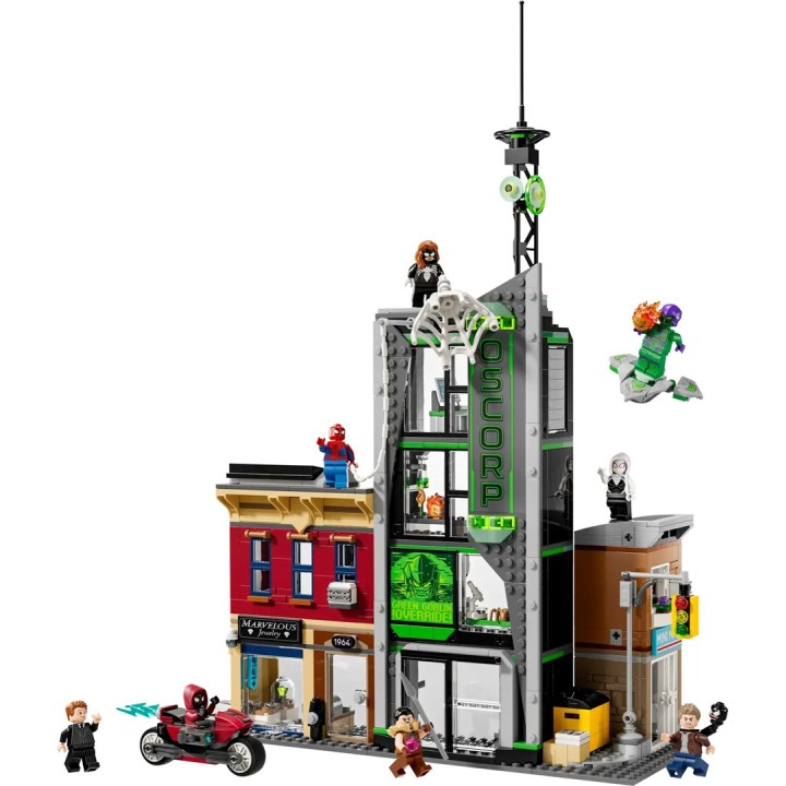 LEGO MARVEL 76324 Spider-Man contro Oscorp
