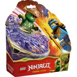 LEGO NINJAGO 71849 Nya contro Spinner Mostro Elementale