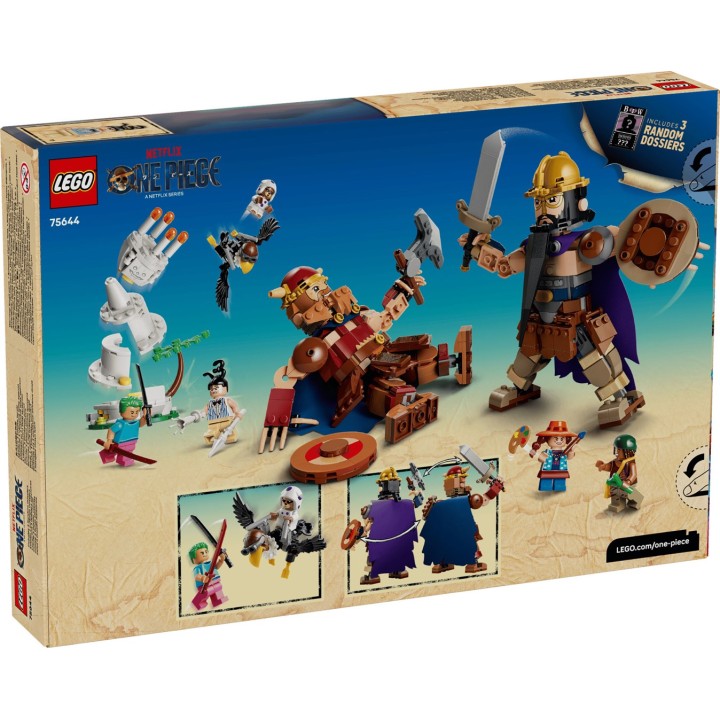 LEGO ONE PIECE 75644 Dorry vs Brogy - Giganti del Piccolo Giardino