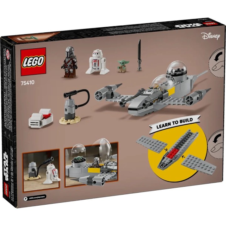 LEGO STAR WARS 75410 Mando e Starfighter Grogu's N-1