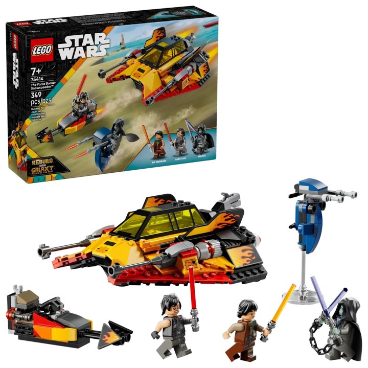 LEGO STAR WARS 75414 Speeder sulla neve Force Burner