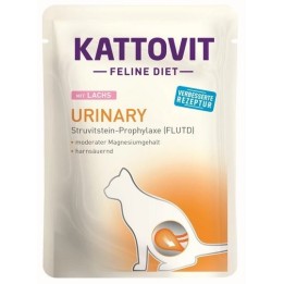 KATTOVIT Feline Diet Urinary Salmone - cibo umido gatti - 85g