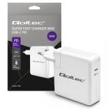 Qoltec 51783 PD 96W caricabatterie | 5-20V | 3-4.8A | USB-C