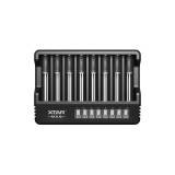 Caricabatterie Li-ion 3 6V / 3 7V / 1 5V e 1 2V Ni-MH XTAR MX8