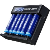 Caricabatterie Li-ion XTAR MC6C
