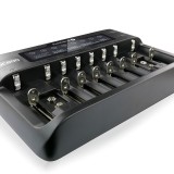 Caricabatterie per batterie cilindriche Li-ion e Ni-MH everActive UC-800