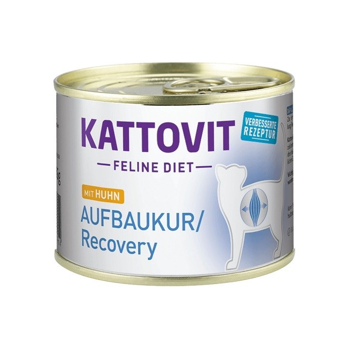 KATTOVIT Feline Diet Aufbaukur Recovery - cibo umido gatti - 185g
