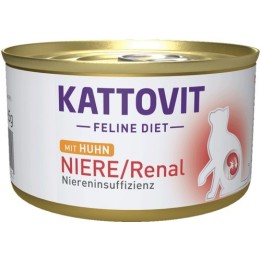 KATTOVIT Feline Diet Niere/Renal Pollo - cibo umido gatti - 185g