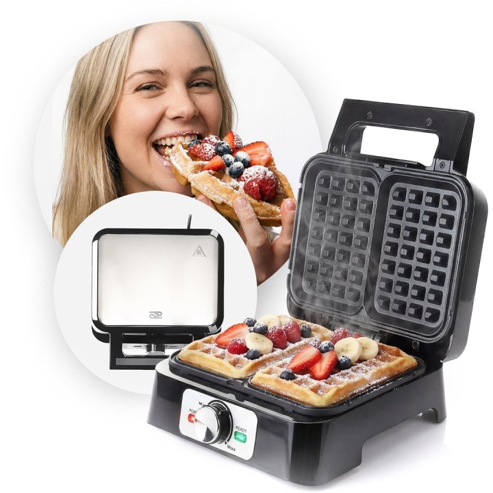PROMIS Piastra per waffle per 2 waffle