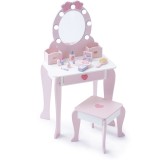 PROMIS Tavolo trucco in legno con illuminazione