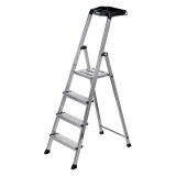 Krause scala pieghevole Secury argento