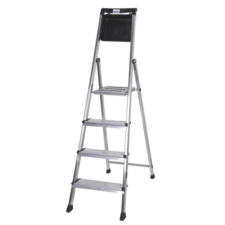 Krause scala pieghevole Secury argento
