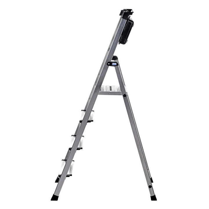 Krause scala pieghevole Secury argento