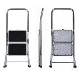 Krause scala pieghevole Toppy XL argento
