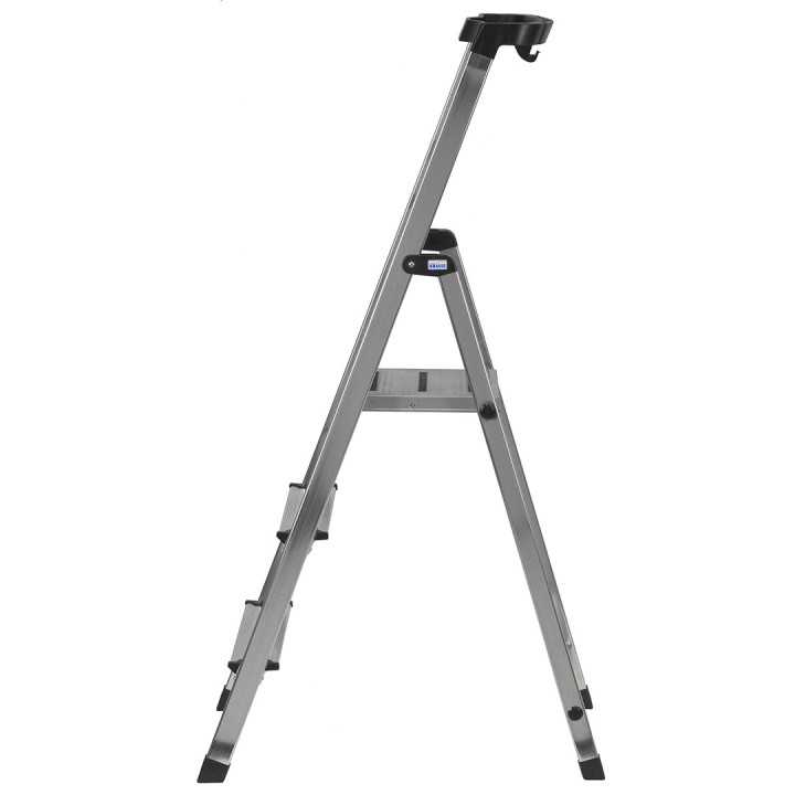 Krause scala pieghevole di sicurezza argento
