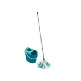 LEIFHEIT 52106 Mop fibra cotone secco e bagnato Blu Bianco
