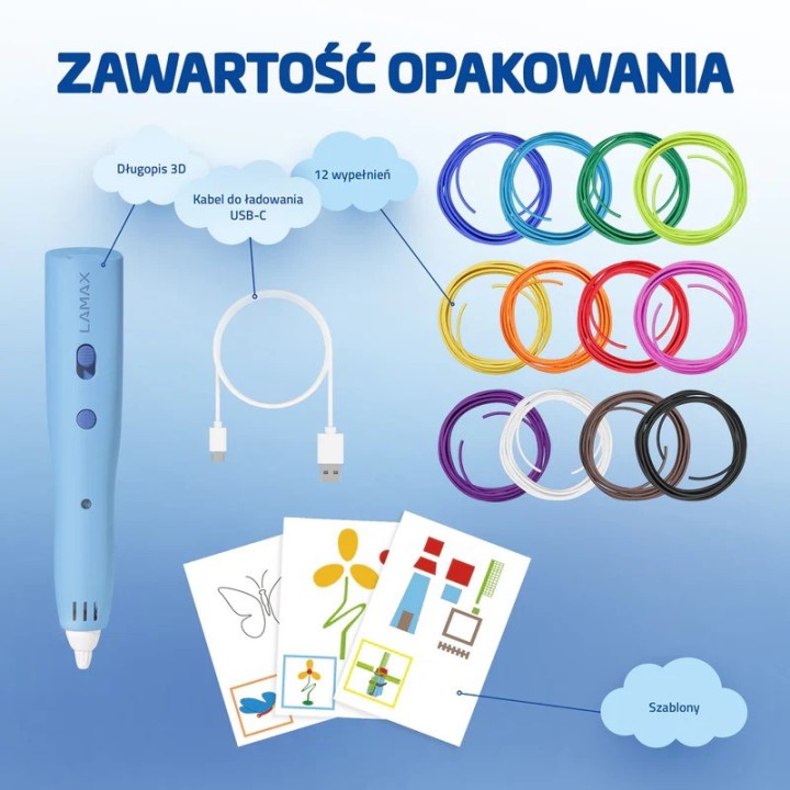 LAMAX ArtKid1 3D 3D Penna blu