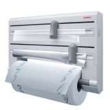 Leifheit 25703 Portarotolo murale Grigio Bianco
