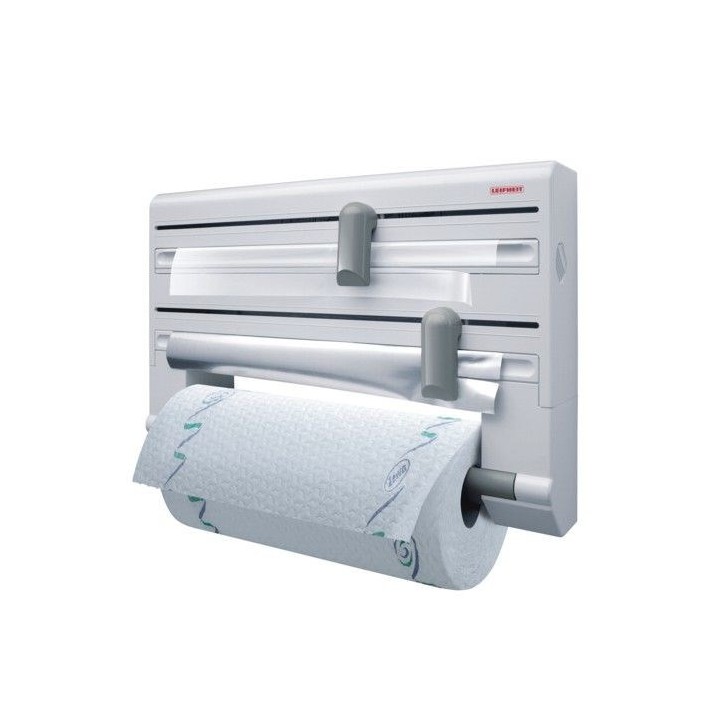 Leifheit 25703 Portarotolo murale Grigio Bianco