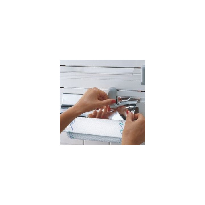 Leifheit 25703 Portarotolo murale Grigio Bianco