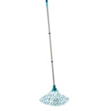 Leifheit 56792 Mocio Metallo Plastica Viscosa Turchese Bianco
