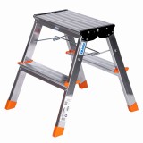 Krause scala pieghevole Treppy argento