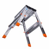 Krause scala pieghevole Treppy argento
