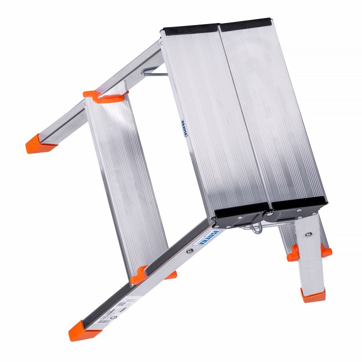 Krause scala pieghevole Treppy argento
