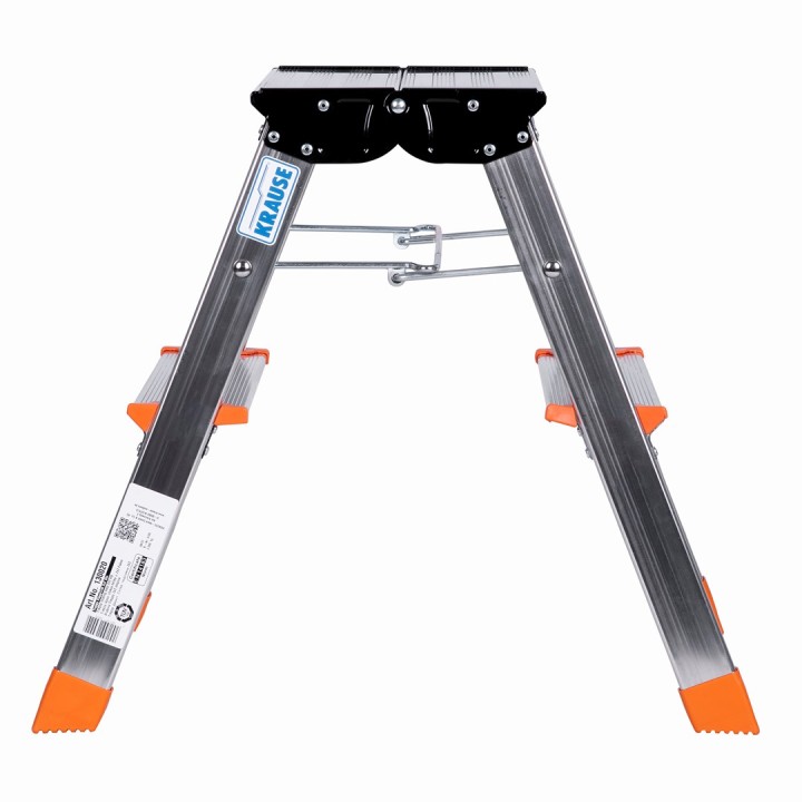 Krause scala pieghevole Treppy argento