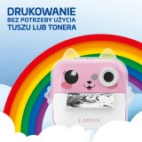 Fotocamera per bambini LAMAX InstaKid2 Plus rosa