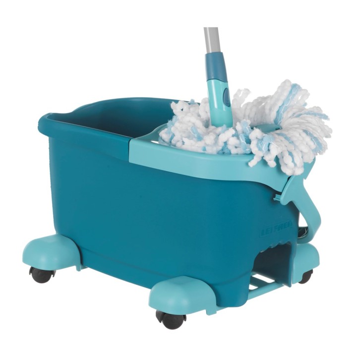 LEIFHEIT Sistema di pulizia mobile Clean Twist Mop Ergo/secchio Serbatoio singolo Blu