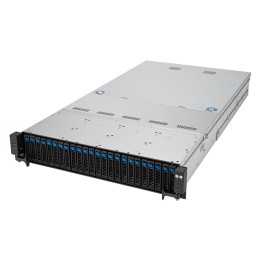ASUS RS521A-E12-RS24U Rack Socket SP5 (2U) nero argento