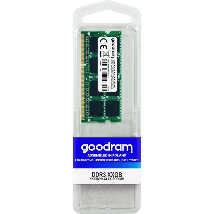 Modulo di memoria Goodram 4GB DDR3 1600 MHz