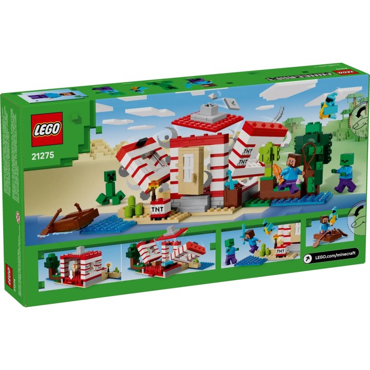 LEGO MINECRAFT 21275 La Casa Giungla TNT