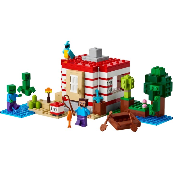 LEGO MINECRAFT 21275 La Casa Giungla TNT