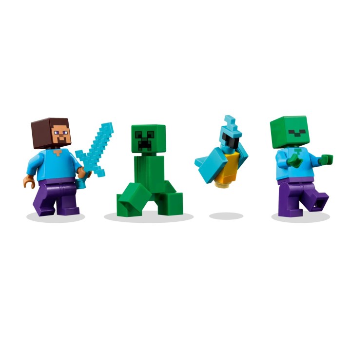 LEGO MINECRAFT 21275 La Casa Giungla TNT