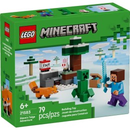 LEGO MINECRAFT 21583 Avventura Taiga di Steve